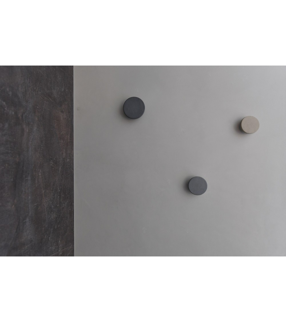 Concrete wall hook / Pomolo furniture knob Made in Greece - designer handle