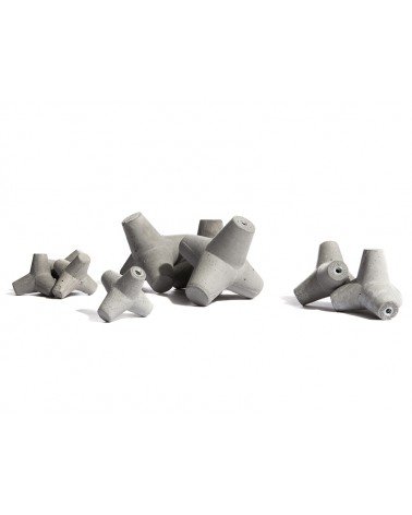 Concrete wall hook / Marine furniture knob Made in Greece - designer handle