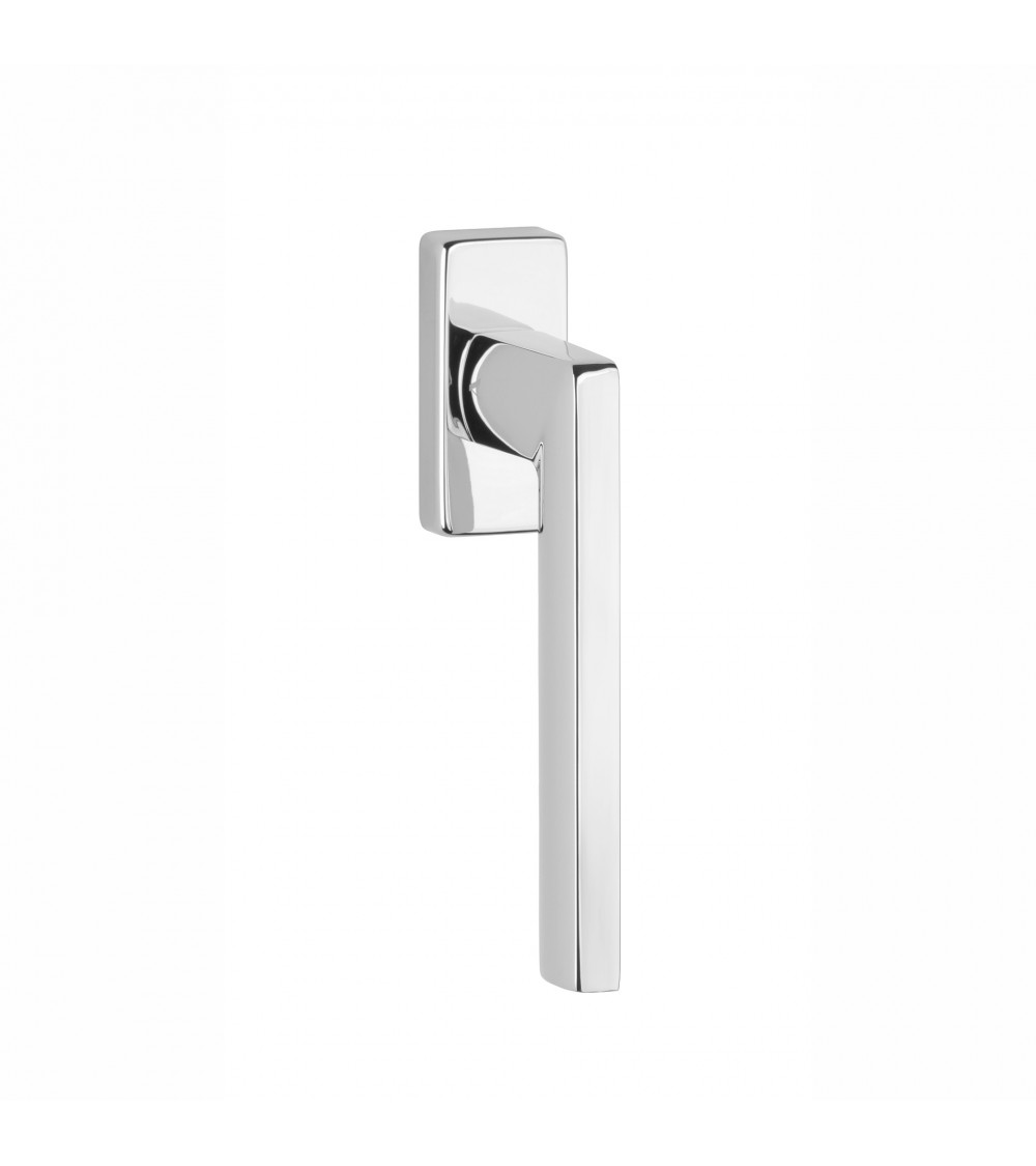 Polished chrome PYROLA window handle design handle