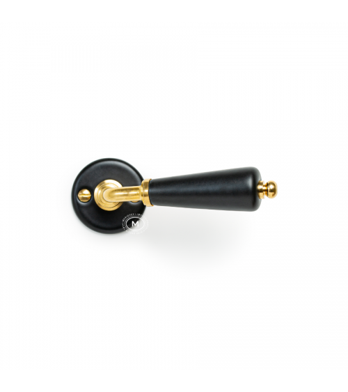 Merigous black porcelain door handle - design handle