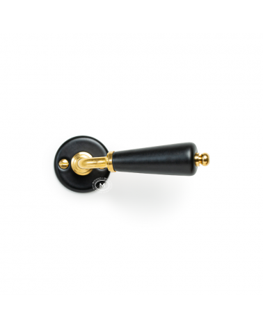 Merigous black porcelain door handle - design handle