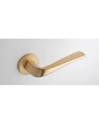 Modern door handle DALIA designer handle top view