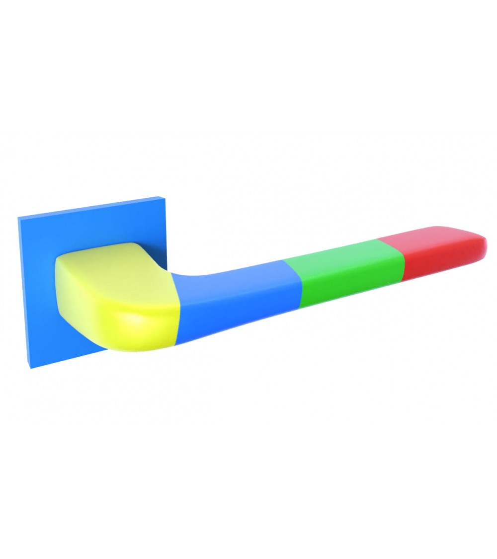 Solo paintable door handle - designer handle