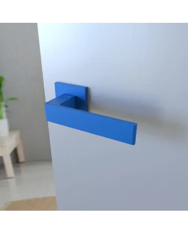 Paintable door handle Line GIULIA designer handle colour 3