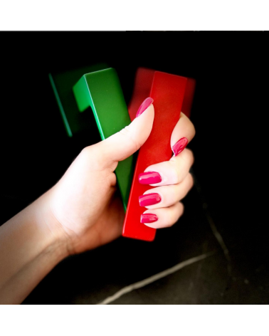Square Line paintable door handle - designer handle