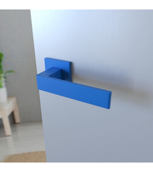 Polo paintable door handle - designer handle