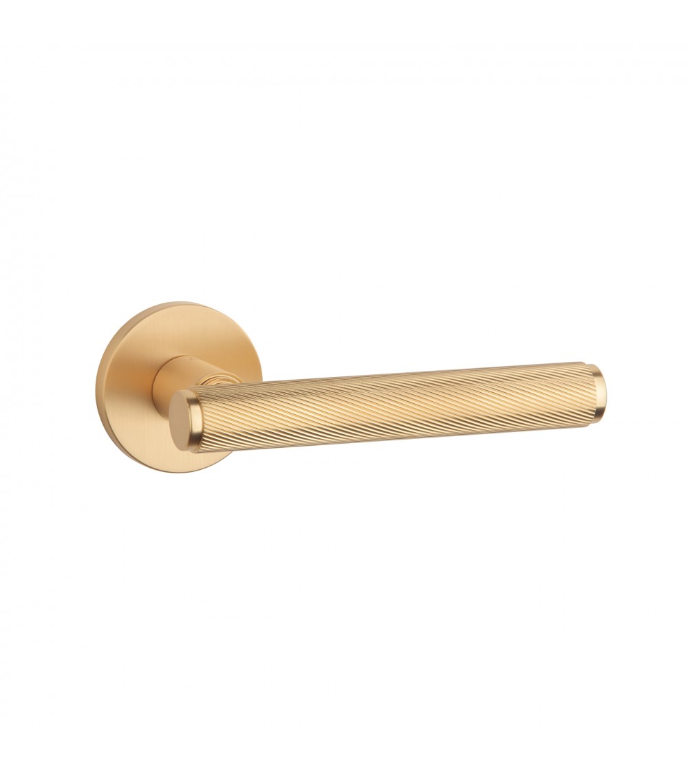 Matt gold KERRIA door handle designer handle