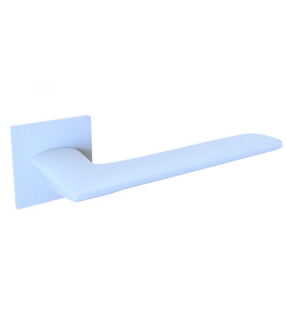 White door handle GIULIA Line design handle
