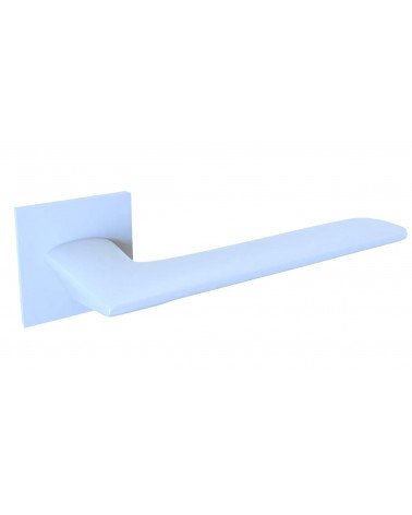 White door handle GIULIA Line design handle