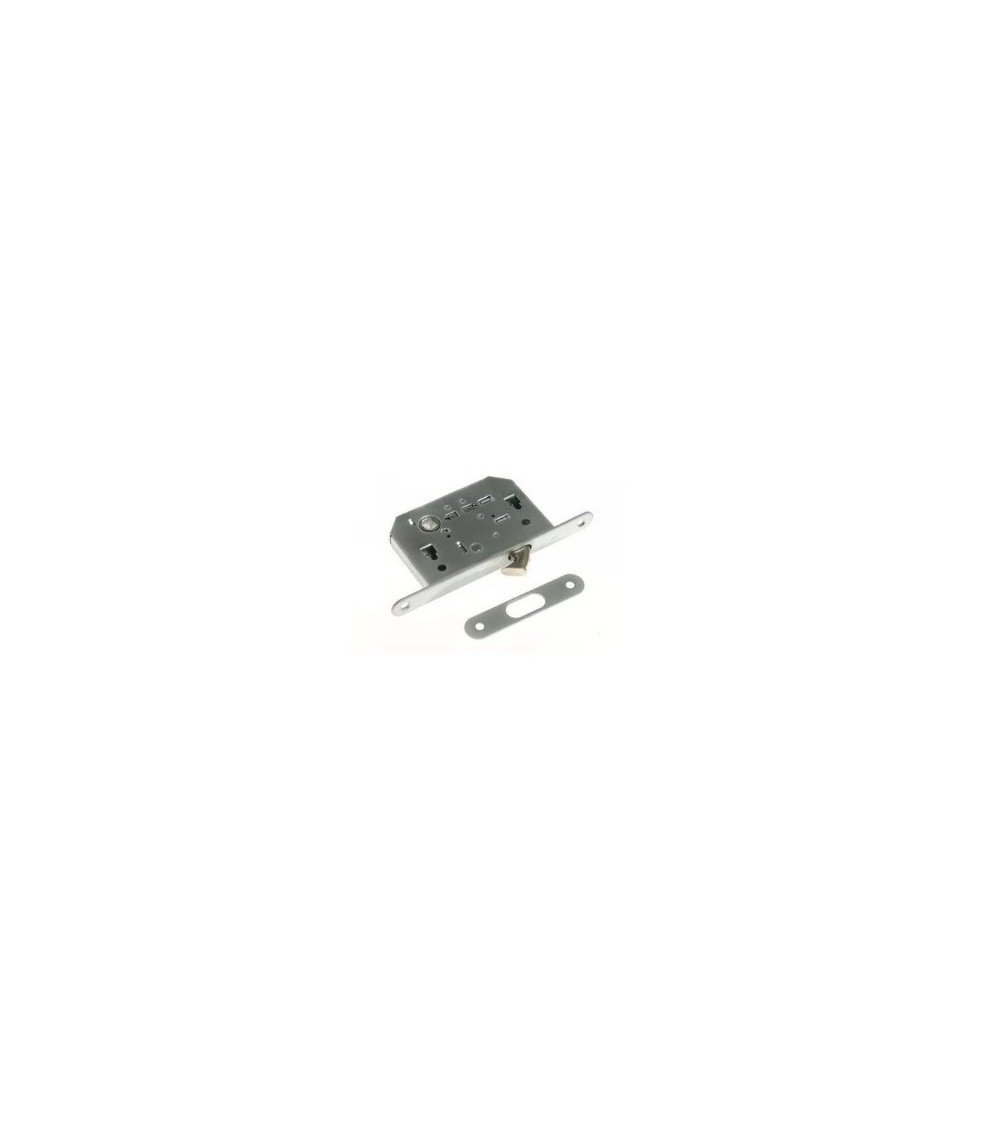 Lock for sliding doors - matt chrome colour - design handle