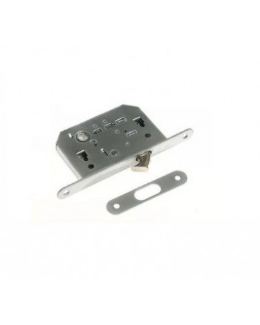 Lock for sliding doors - matt chrome colour - design handle