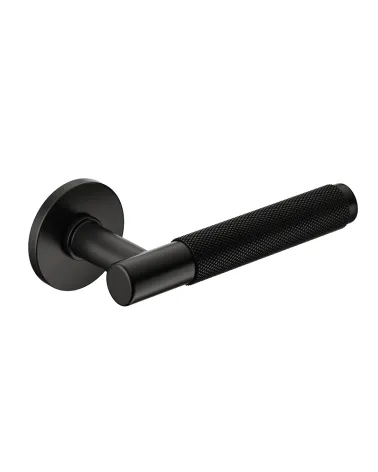 Black Time Slim door handle design handle angled view