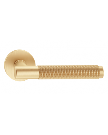 Satin gold Time Slim door handle design handle