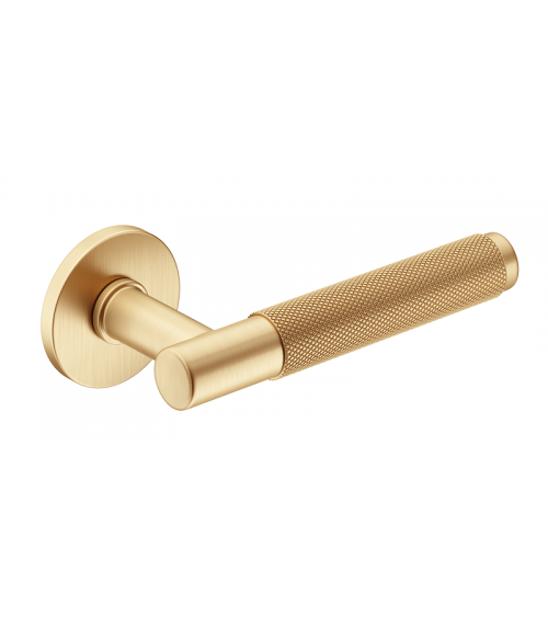 Satin gold Time Slim door handle design handle