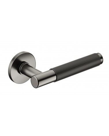 Graphite Time Slim door handle design handle tilted view