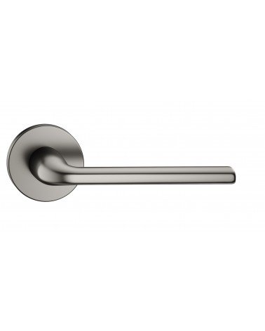 Graphite Scandi Slim door handle design hardware front view