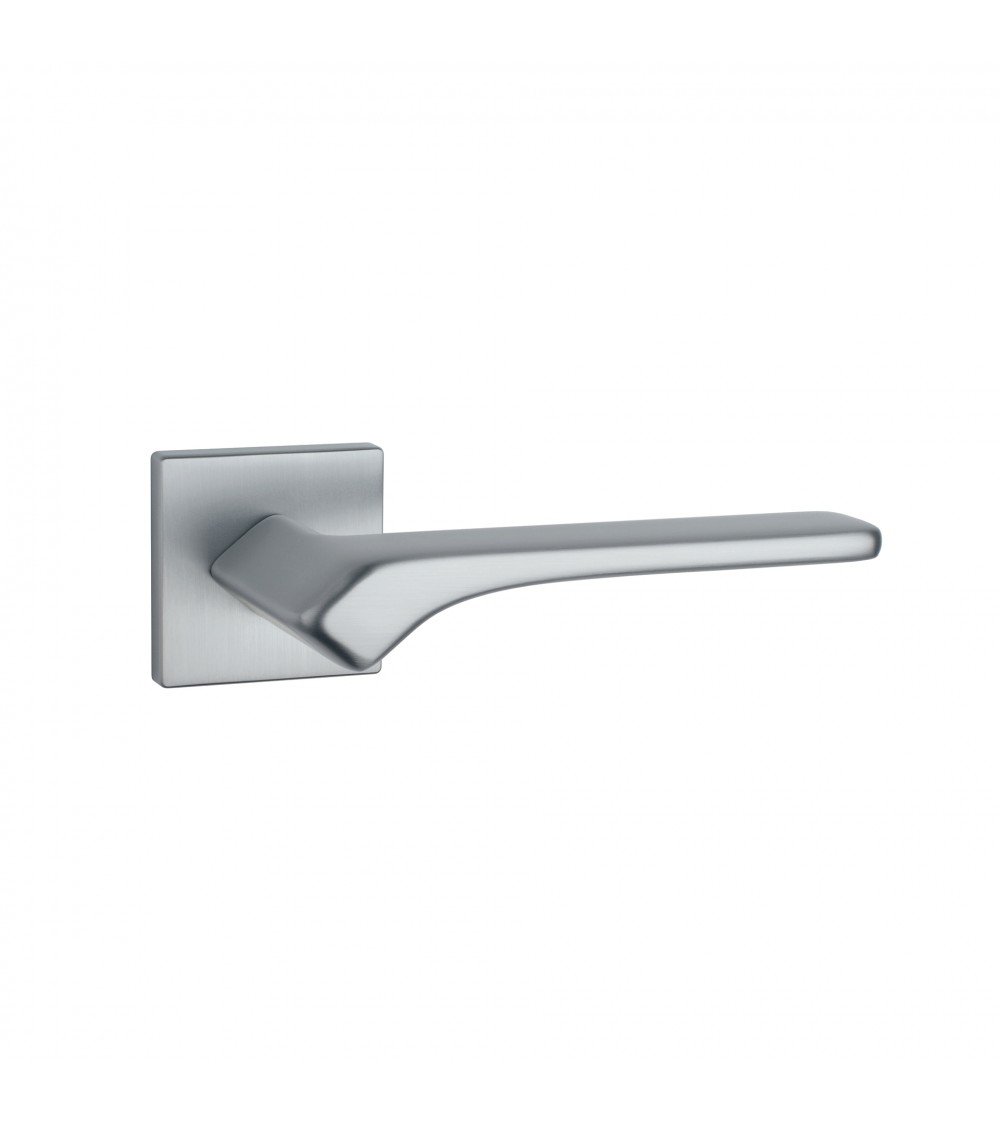 BERGERIA satin chrome door handle designer hardware