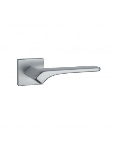 BERGERIA satin chrome door handle designer hardware