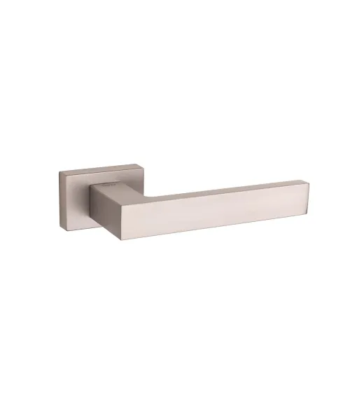 Rectangular plate door handle TUPAI 2275 designer handle
