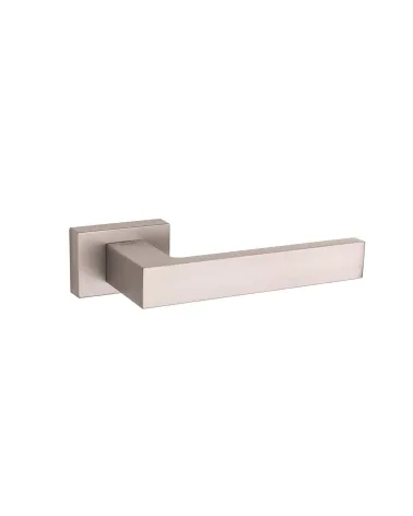 Rectangular plate door handle TUPAI 2275 designer handle