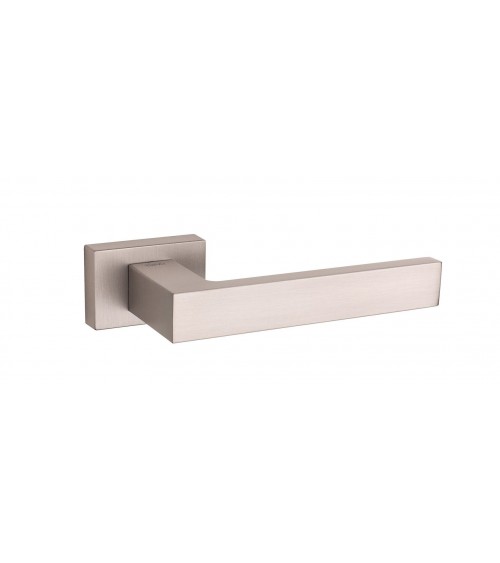 Brushed nickel door handle TUPAI 2275 designer handle