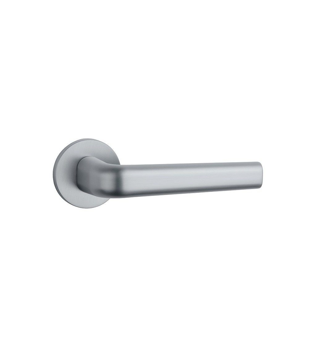 INULLA satin chrome designer door handle