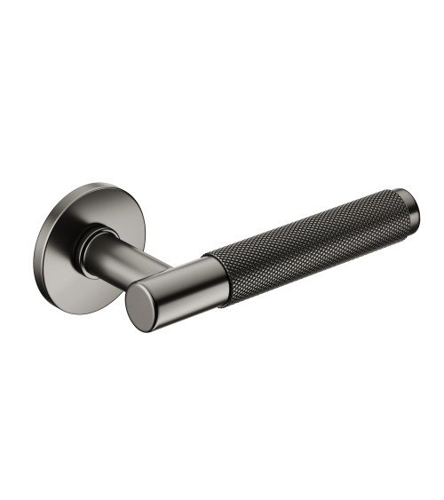 Textured door handle Time Slim design handle