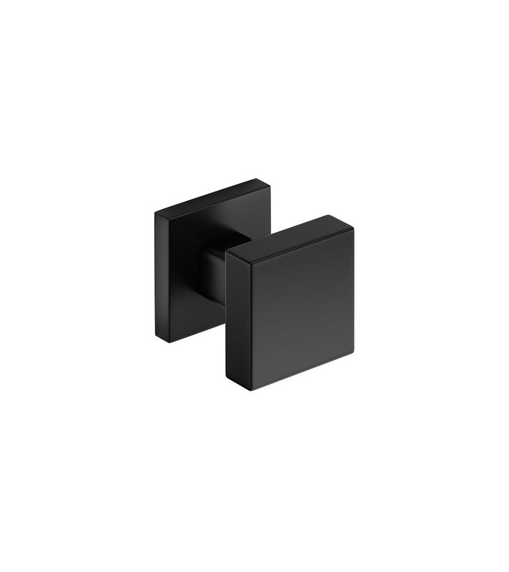 CO AEGIS modern square door knob in zamak - designer handle