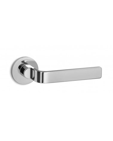 Polished chrome Ento Zai door handle design handle