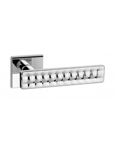 Polished Chrome door handle ENTO MABELLE SQ - design handle