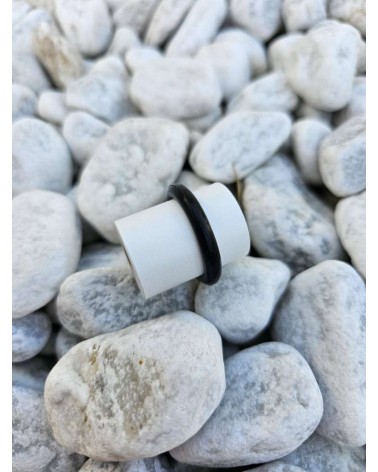 TUPAI 1699 white door stop design hardware with setting