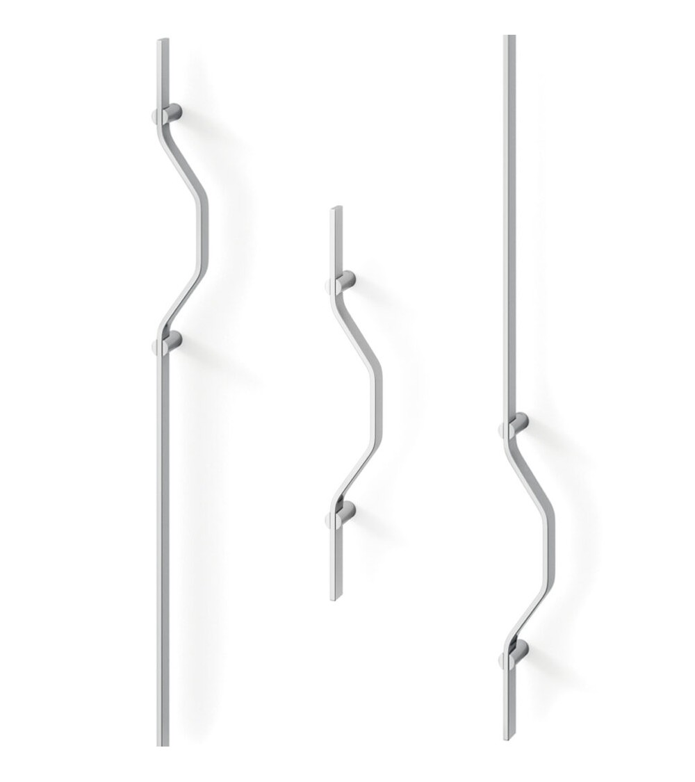 Mandelli Chicane brass door handle design handle