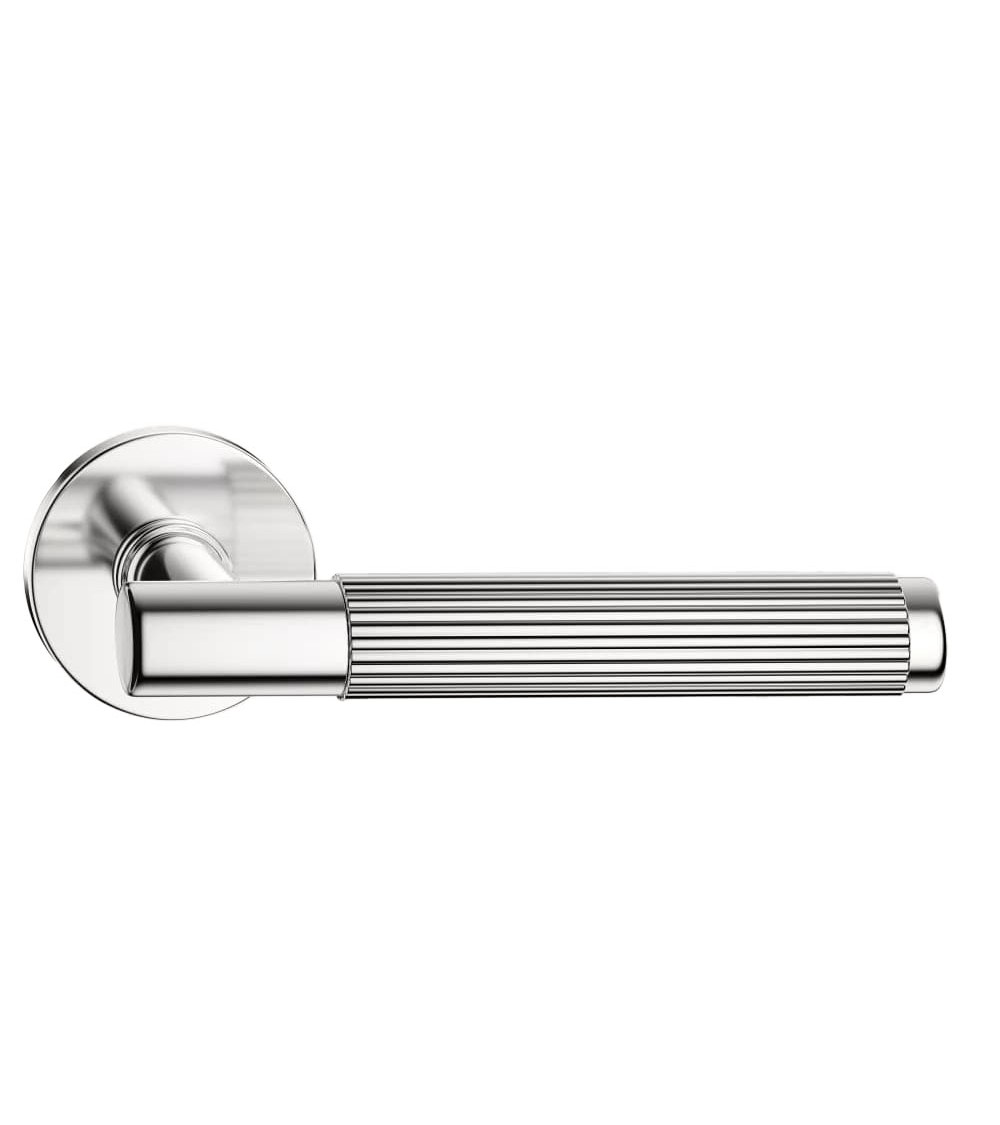Time Linear Slim polished chrome door handles design hardware