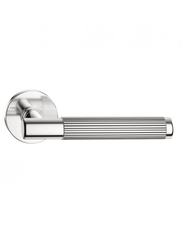 Time Linear Slim polished chrome door handles design hardware