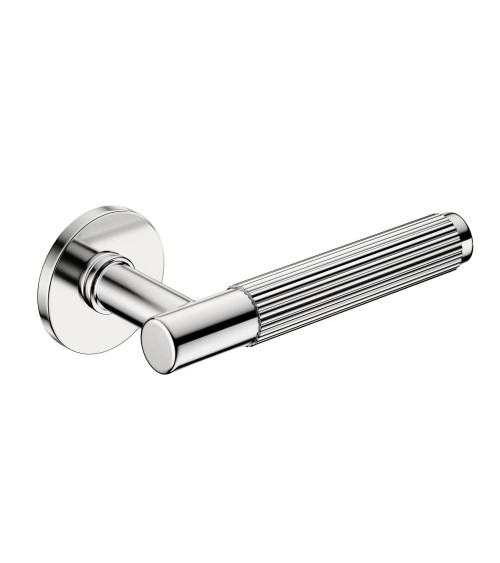 Time Linear Slim polished chrome door handles design hardware