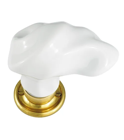 Original Guimard porcelain door knob - designer handle