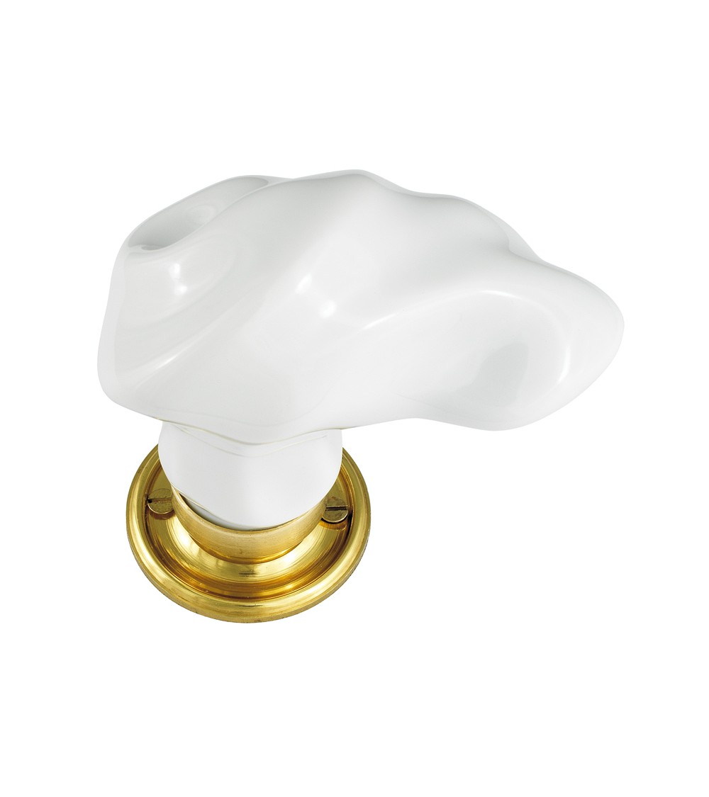 Original Guimard porcelain door knob - designer handle