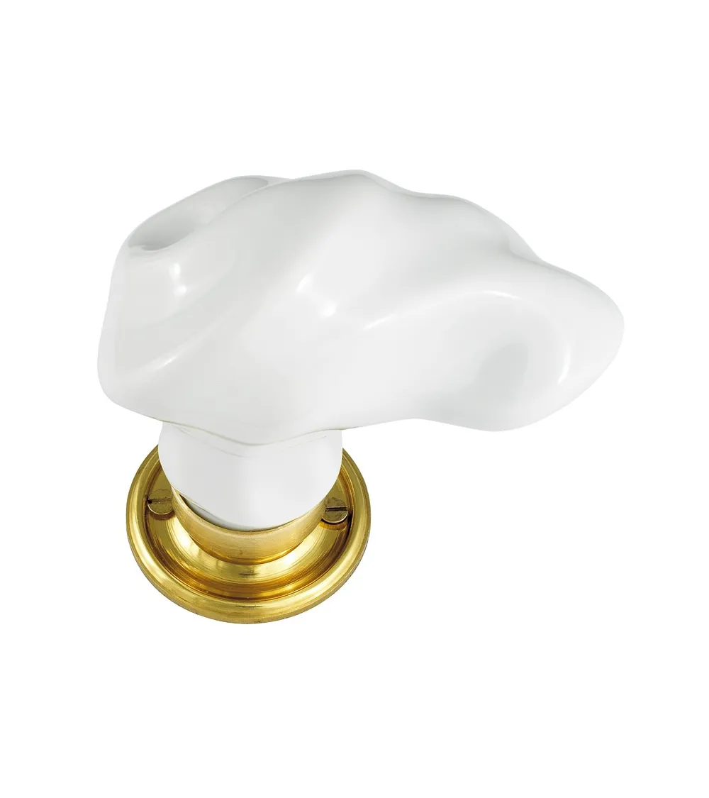 Original Guimard porcelain door knob - designer handle