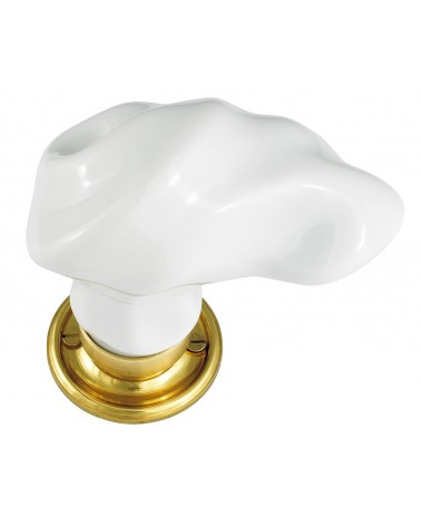 Original Guimard porcelain door knob - designer handle