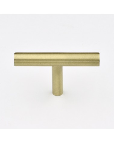 Brass T-Bar furniture knob designer handle