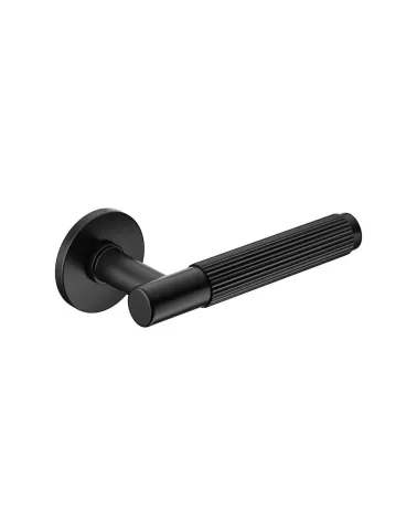 Time Linear Slim zamak door handles designer handle colour 5 angled view