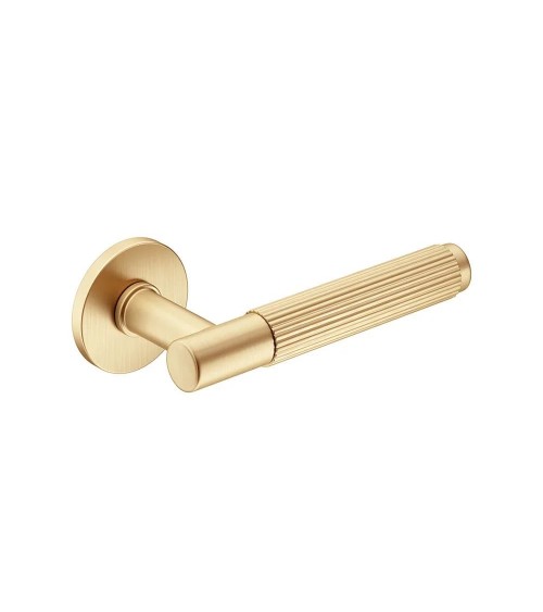 Matt gold Time Linear Slim door handles design handle