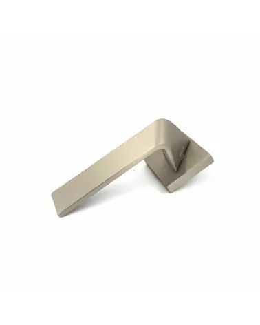 Buzz QR Door Handle on Rose WC Turn - Designer Ironmongery