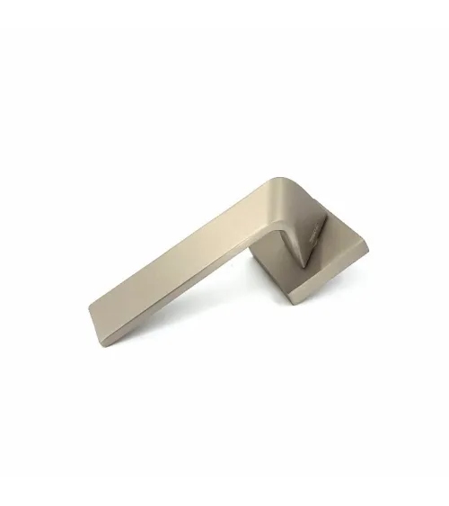Buzz QR door handle with key rosette I - designer ironmongery
