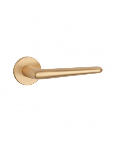 Matt gold door handle LAVANDA design handle