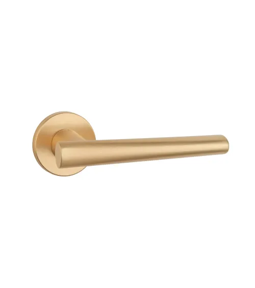 EUPHORBIA matt gold door handle design handle