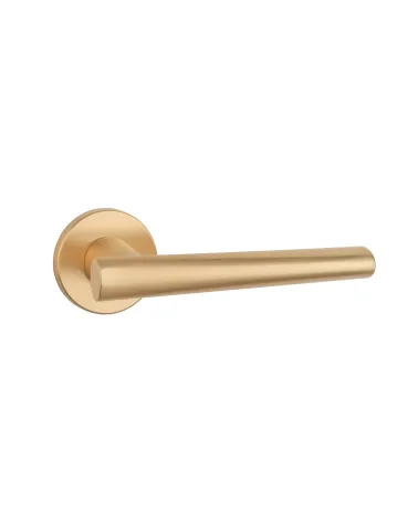 EUPHORBIA matt gold door handle design handle