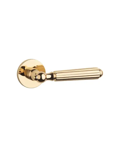 Polished gold TIARELLA door handle design handle