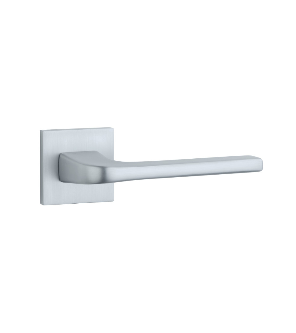 NAKA design satin chrome door handle