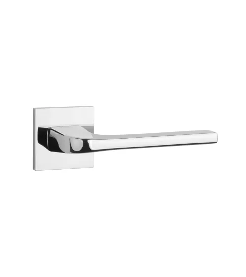 NAKA design polished chrome door handle